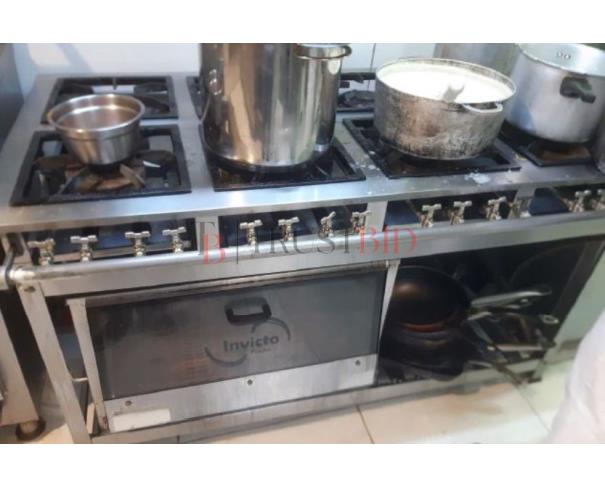 Foto de LOTE 74 | ITENS DIVERSOS | FOGÃO INDUSTRIAL, CHOPEIRA, ADEGA, MESAS E CADEIRAS