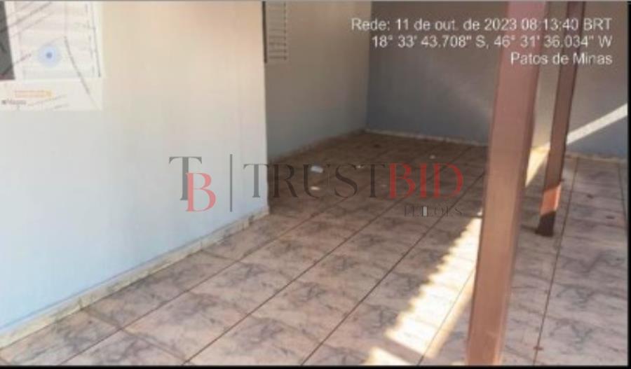 LOTE 09 | CASA - ALVORADA - PATOS DE MINAS/MG LEILÃO DE IMÓVEIS | BANCO INTER, localizado em Patos De Minas - MG, bairro Alvorada